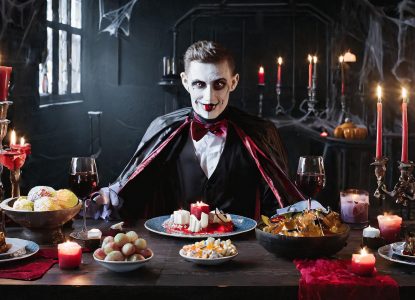 La masă cu vampirii. Dracula a fost integrat cam forțat în gastronomia românească